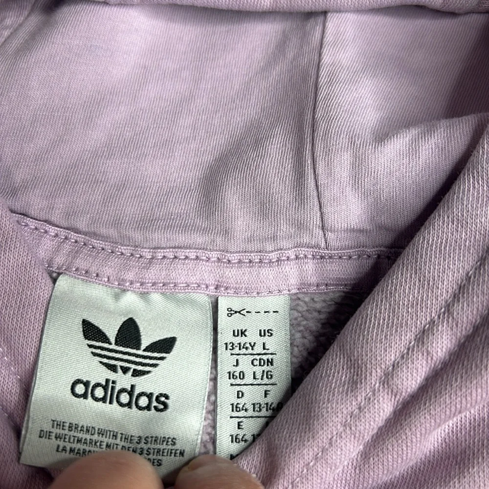 Adidas Purple Hoodie